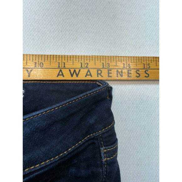 American Eagle Outfitters Women's Jegging Jeans Super Stretch Denim Size 2 Blue - Picture 7 of 10
